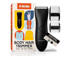 Meridian Body Hair Trimmer Shaver for Men - 1