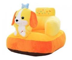 AVS Cotton Stylish Baby Sofa Dog Design Cushioned Plush Seat - 1