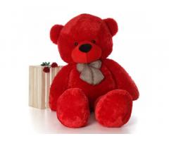 3 Feet Red Teddy Bear for girls, for kids, for Birthday gift