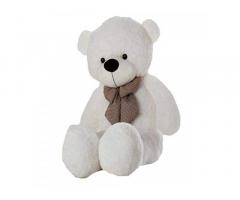 3 Feet White Teddy Bear for girls, for kids, for Birthday gift