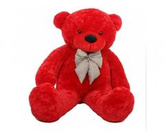 Lovable Hug able Cute Extra Large Teddy Bear (6 feet, red) - 1