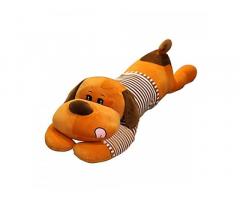 Big Sized Dog Soft Toy for Babies, Large Cute Dog Pillow Plush Toys, Soft Toys for Sale - 1