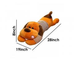 Big Sized Dog Soft Toy for Babies, Large Cute Dog Pillow Plush Toys, Soft Toys for Sale