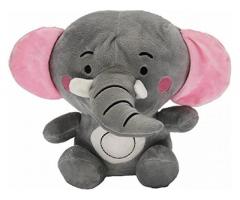 Babique Elephant Sitting Plush Soft Toy Cute Kids Animal Home Decor Boys/Girls - 1