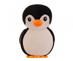 Babique Black Penguin Teddy Bear Plush Soft Toy Cute Kids Birthday Animal Baby