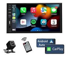 Naifay Double Din Car Stereo with 7 inch HD Touchscreen