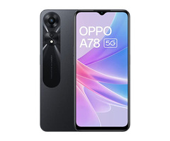 Oppo A78 5G Phone with Dual 50 MP Rear Camera