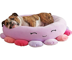 Squishmallows 20-Inch Beula Octopus Pet Bed