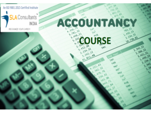Accounting Certification in Laxmi Nagar, Delhi, Job Guarantee Course, SLA Consultants India - 1/1