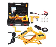 Electric Car Floor Jack 3 Ton All-in-one Automatic 12V Scissor Lift Jack Set