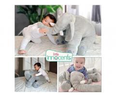 Little Innocents Big Size Fibre Filled Stuffed Animal Elephant Soft Toy for Baby