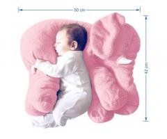 Plush Material Hugging Pillow for Toddlers with Small Baby Play Ball (Pink, 60 cm)
