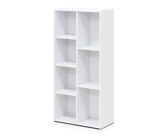 Furinno Luder Bookcase - Storage , 7-Cube