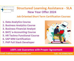 Data Analytics Coaching with Placement in Delhi, 2024 Offer 100% Job with Certification
