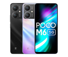 Poco M6 5G Phone with Dual 50 MP Rear Camera