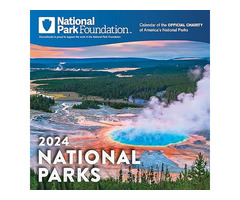 2024 National Park Foundation Wall Calendar - 1