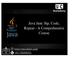 Java Jam: Sip, Code, Repeat - A Comprehensive Course