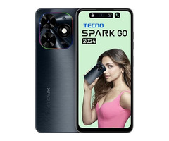 Tecno Spark Go 2024 4G Phone with Dual 13 MP Rear Camera