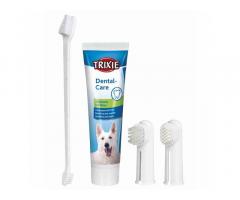 Trixie Dog Dental Hygiene Kit with Toothpaste and Brush - 1