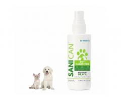 SANICAN Pet Sanitizer 100 ml Alcohol-Free Paws and Coat Sanitizer