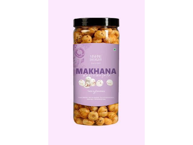 Buy Crunchy & Healthy Flavoured Makhana Online | Vishnu Delight - 1/1