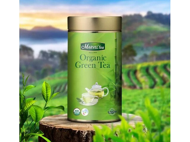 Pure and Refreshing Organic Tea for Daily Wellness | Marvel Tea - 1/1