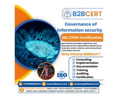 ISO 27014 Certification in Bangalore