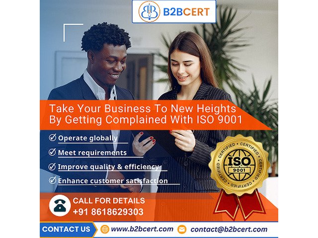 ISO 9001 Consultants in Bangalore - 1/1