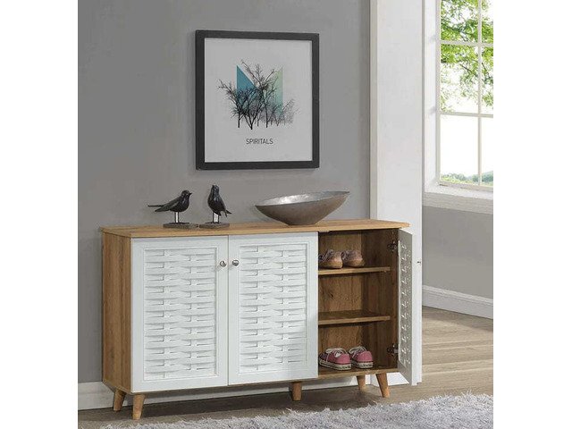 Wooden Shoe Rack – Stylish & Durable Storage Solution by DeckUp - 1/1