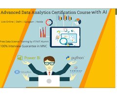 2026 Best Institute, Certification with Job Support Course in Data Analytics Course in Delhi
