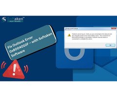 Fix Outlook Error 0x8004010F – with Softaken Software