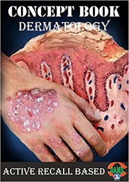 Dermatology Concept Book for NEETPG NEXT FMGE