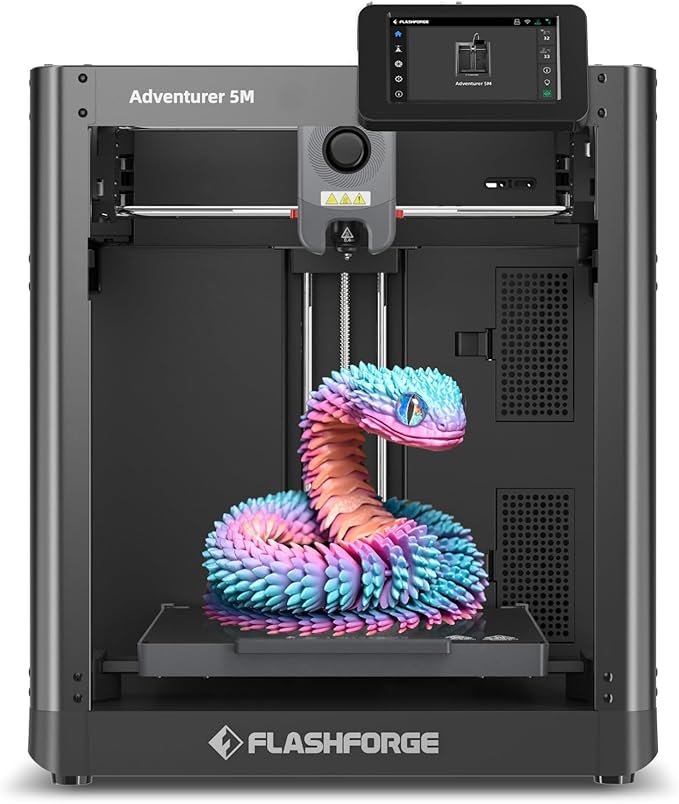 FLASHFORGE Adventurer 5M 3D Printer Review
