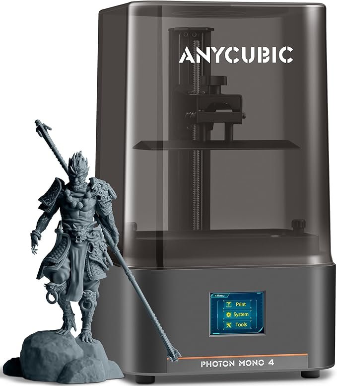 ANYCUBIC Photon Mono 4 Resin 3D Printer Review
