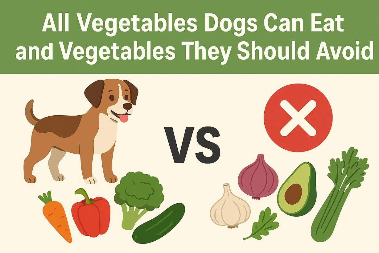 All Vegetables That Dogs Can Eat and Vegetables They Should Avoid