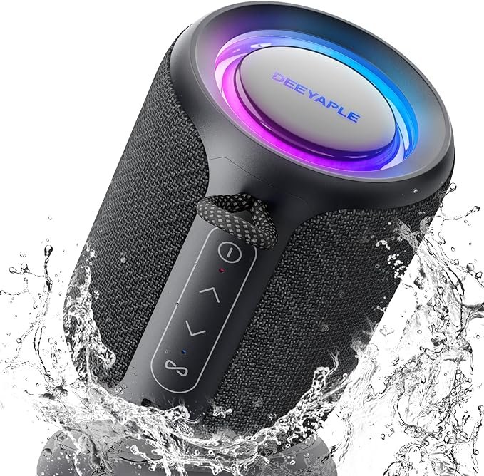 Deeyaple P1S Bluetooth Speaker Review: 15W Stereo Sound, IP67 Waterproof & 20H Battery