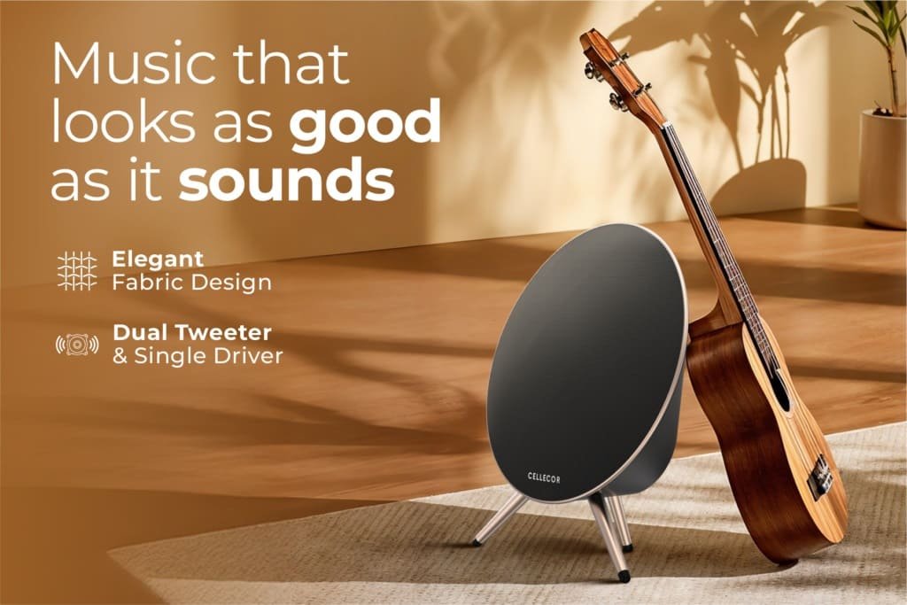 Cellecor Comet CBS-05 Pro Wireless Speaker Review: Stylish Design and 10 Hour Battery