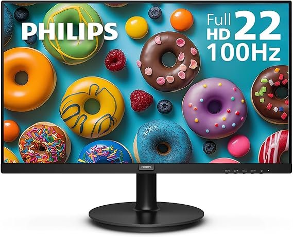 Philips 221V8LB 22 inch Monitor Review: Crisp Full HD Display with 100Hz Refresh Rate
