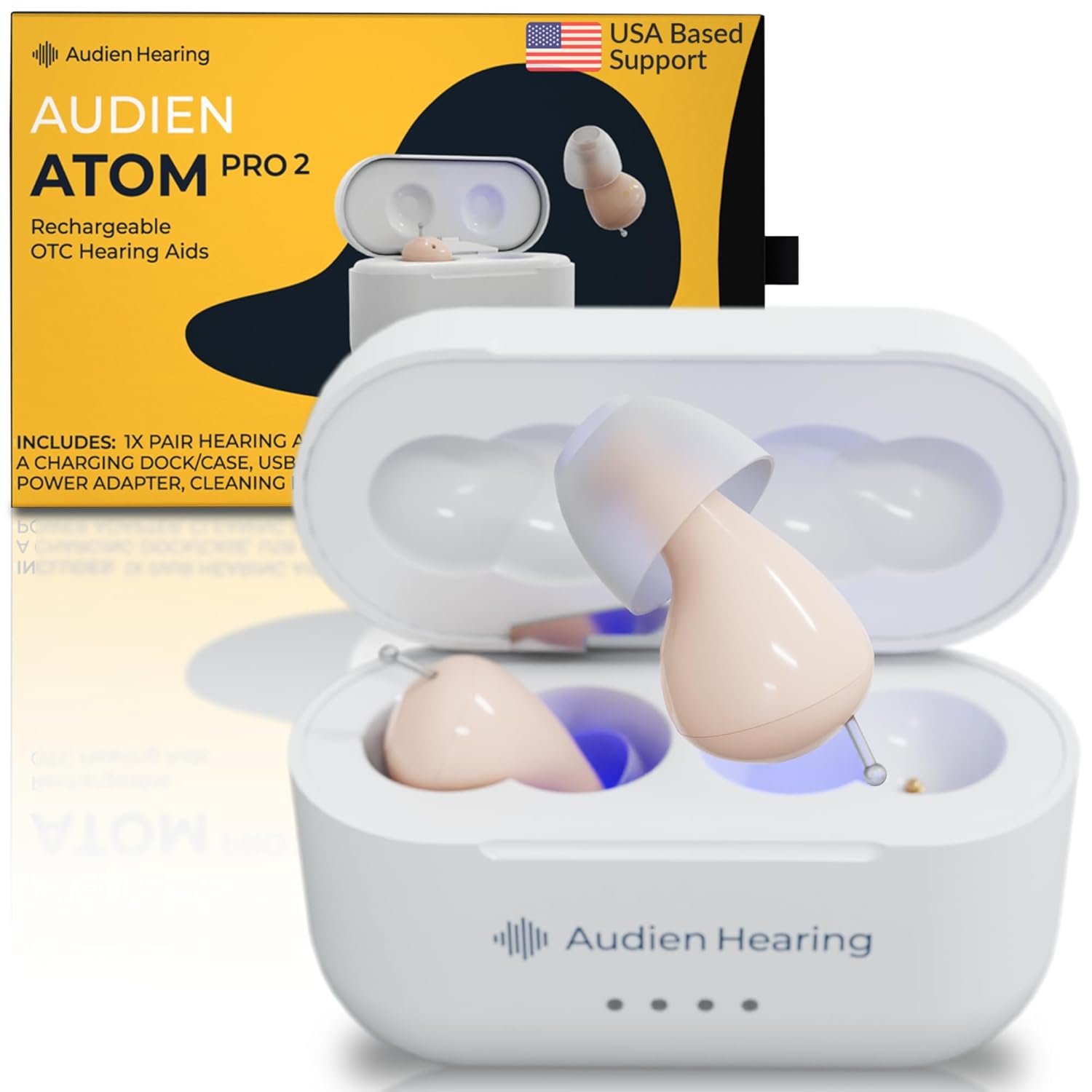 Audien Hearing ATOM PRO 2 Review: The Invisible, Smart, and Comfortable Hearing Aid That