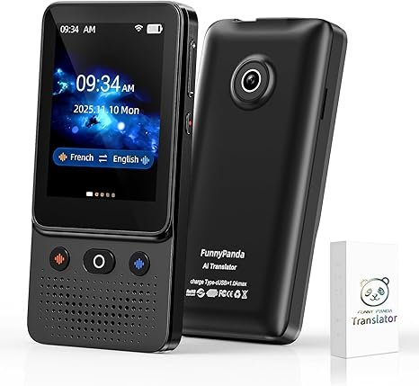 FUNNYPANDA T21 AI Language Translator Review: A Smart, Offline-Ready Device for Global Communication
