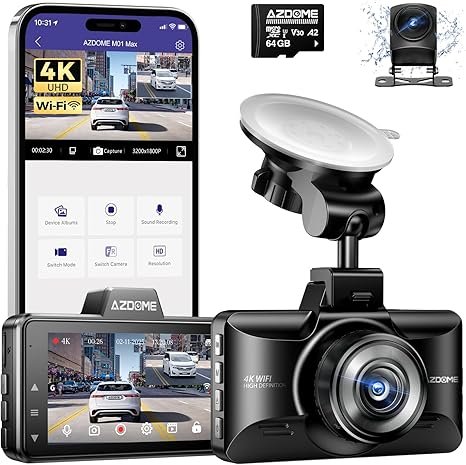 AZDOME M01 Max UHD 4K Dash Cam Review: A Complete Road Safety Upgrade for Modern Drivers