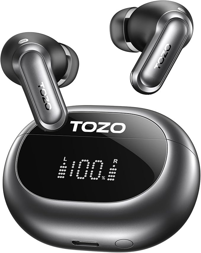 TOZO NC20 Earbuds Review: Adaptive ANC, LDAC Hi-Res Audio, and 80-Hour Battery Power