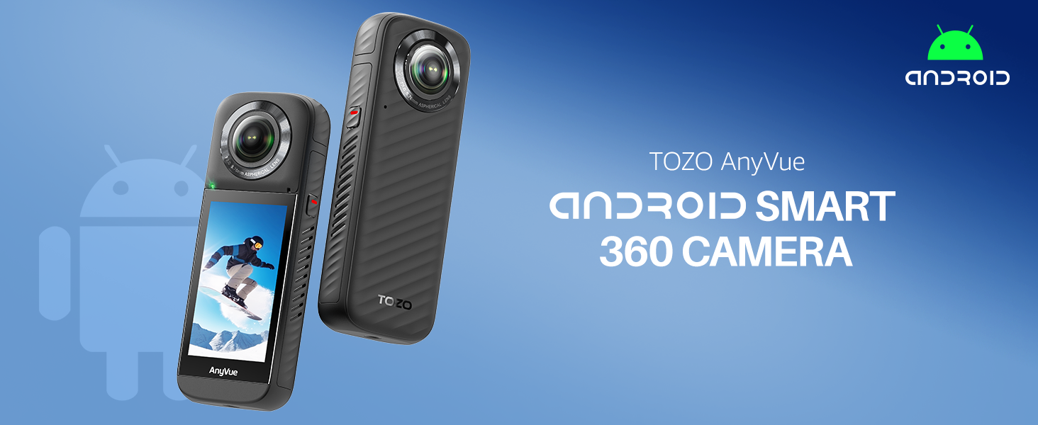 TOZO T17054 AnyVue Smart 360 Camera Review: A High-Resolution Action Camera for Creators