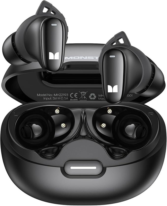 Monster N-Lite 206 Earbuds Review: Powerful Bass, Secure Fit, and Long Battery Life