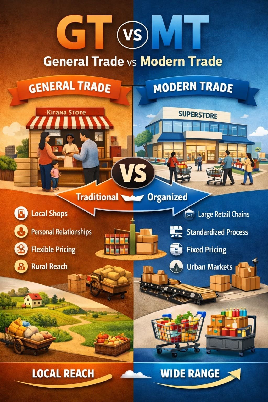 GT vs MT: Understanding General Trade and Modern Trade Differences