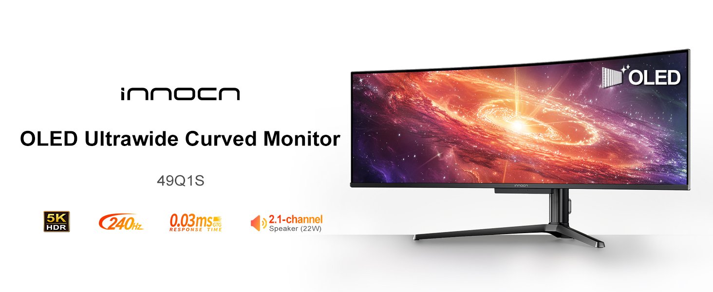 INNOCN 49Q1S 49 Inch Gaming Monitor Review: OLED Ultrawide Excellence