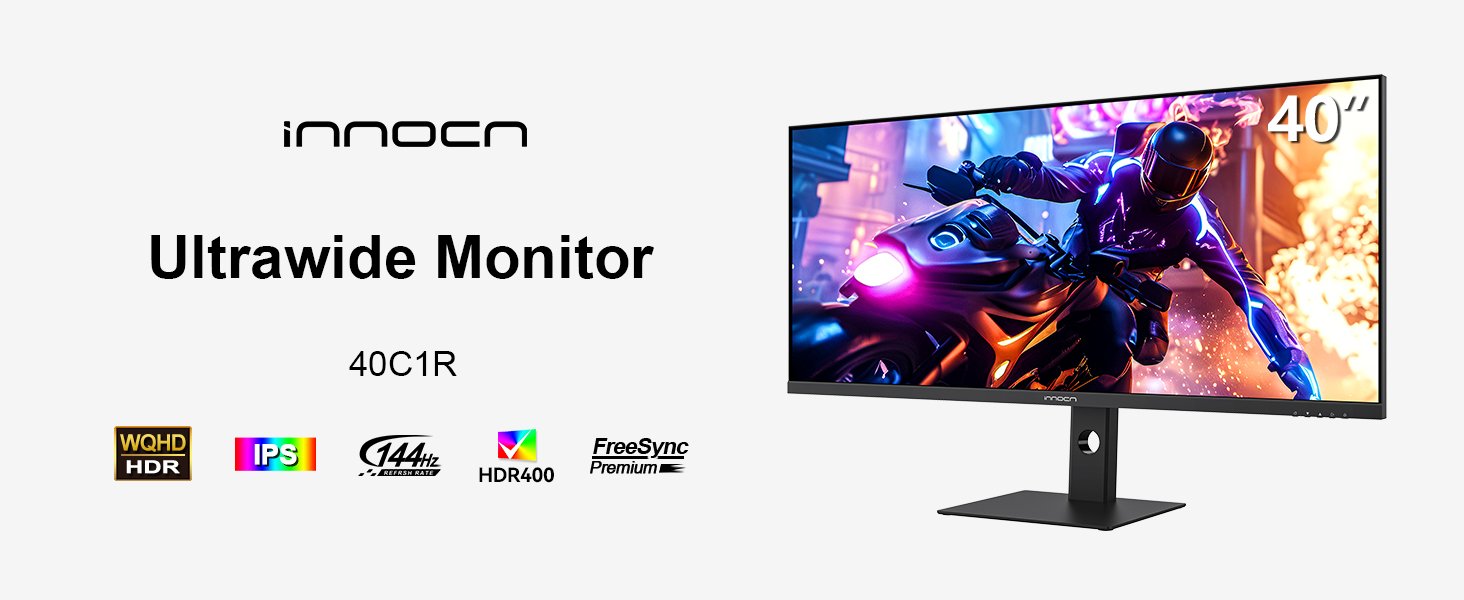 INNOCN 40C1R Review: A 40-Inch Ultrawide Monitor Built for Gaming and Productivity