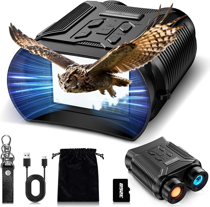 NKBZEB WB100 Night Vision Goggles Review: Affordable 4K IR Binoculars