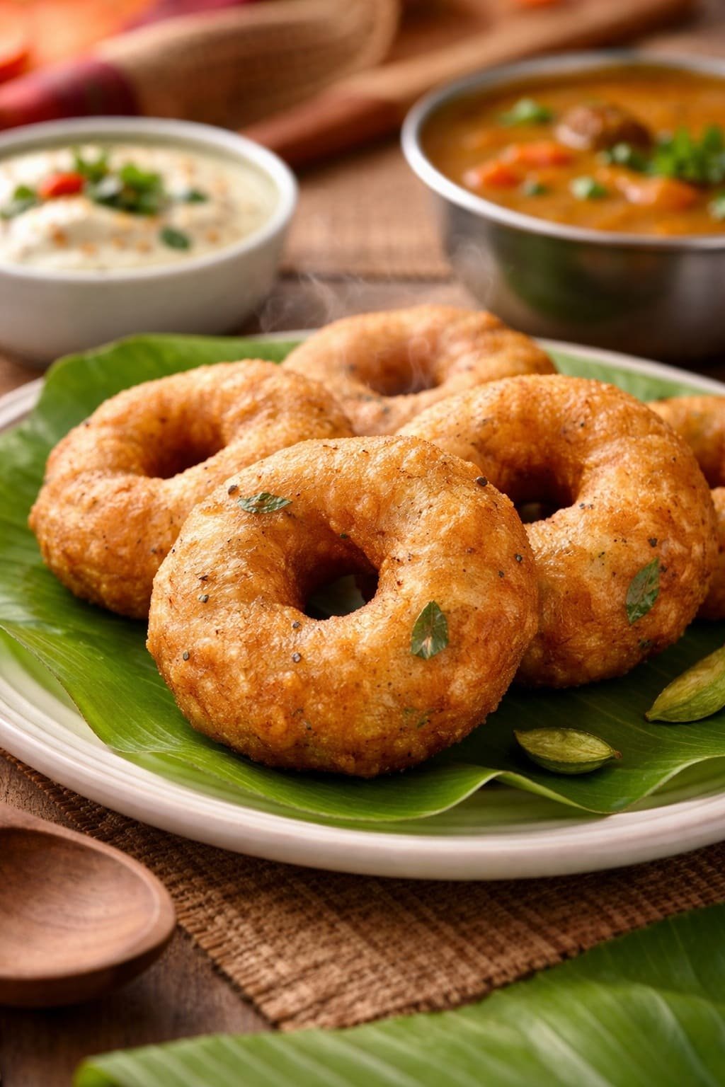 Why Do Vadas Have a Hole in the Centre?