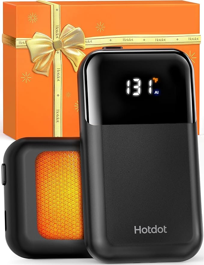 Hotdot Hand Warmers Rechargeable Now Available at $9.99: Compact, Fast-Heating Warmth for Everyday Use